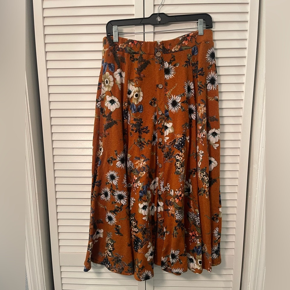 Floral skirt